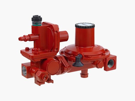 Gasregler NDR0516, 6 – 12 kg/h IG G1/2 x IG G1/2-90G OPSO PRV