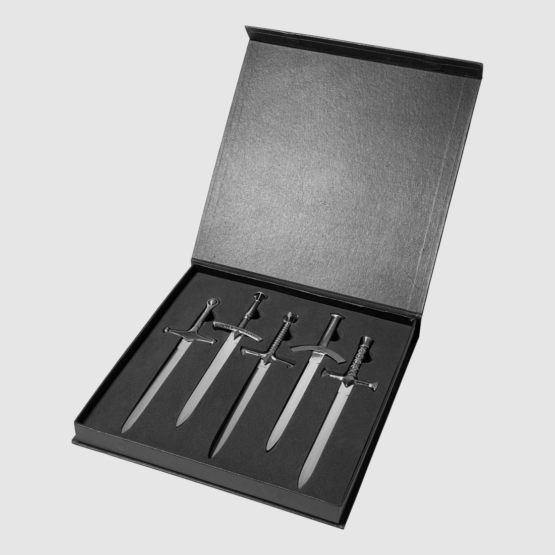 Set di collezione di mini spade da 5 pezzi