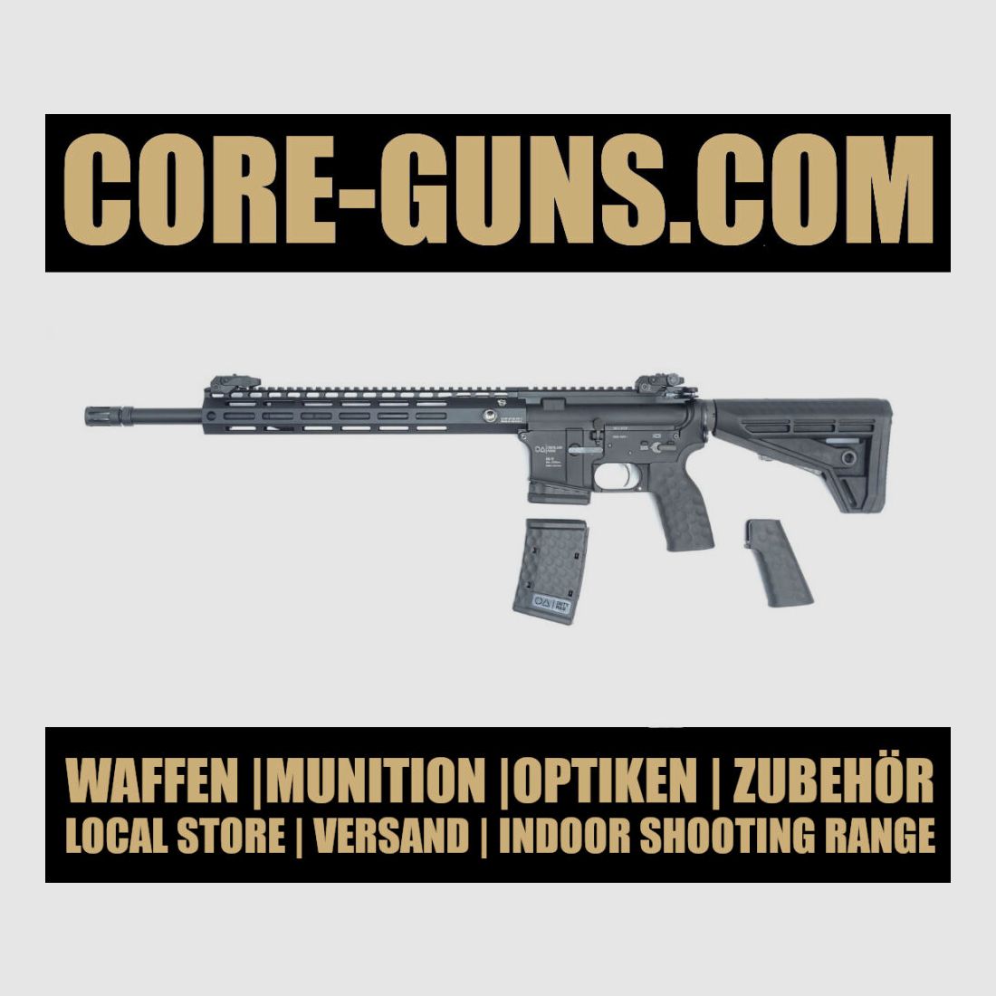 Oberland Arms OA-15 M5, Lauf 16,75", BL M-LOK Handguard 13" slim, OA M4-Schaft, BUIS, MFD, sofort verfügbar OA-15 BL Serie