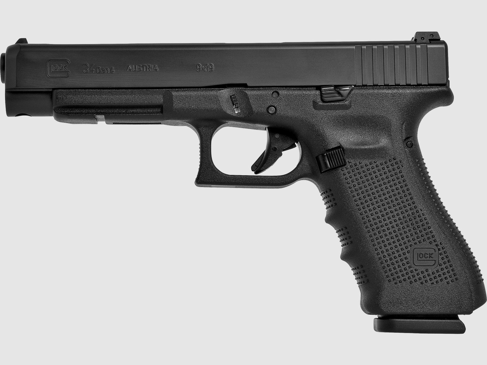 Glock pistool G34 Gen4 9mm Luger 5,31" / 13,5 cm 17 schoten, competitie