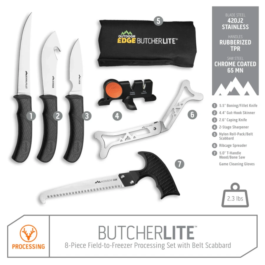Outdoor Edge 8-teiliges Set