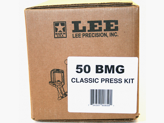 LEE 90859 .50 BMG PRESS KIT - .50 Browning Wiederlade-SET inkl. Presse, Matrize, Zündhütchensetzer