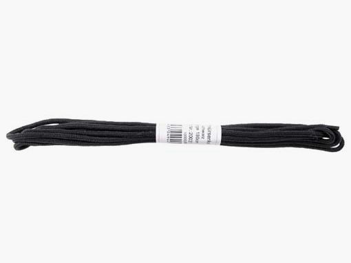 Shoe laces, black, length 180 cm