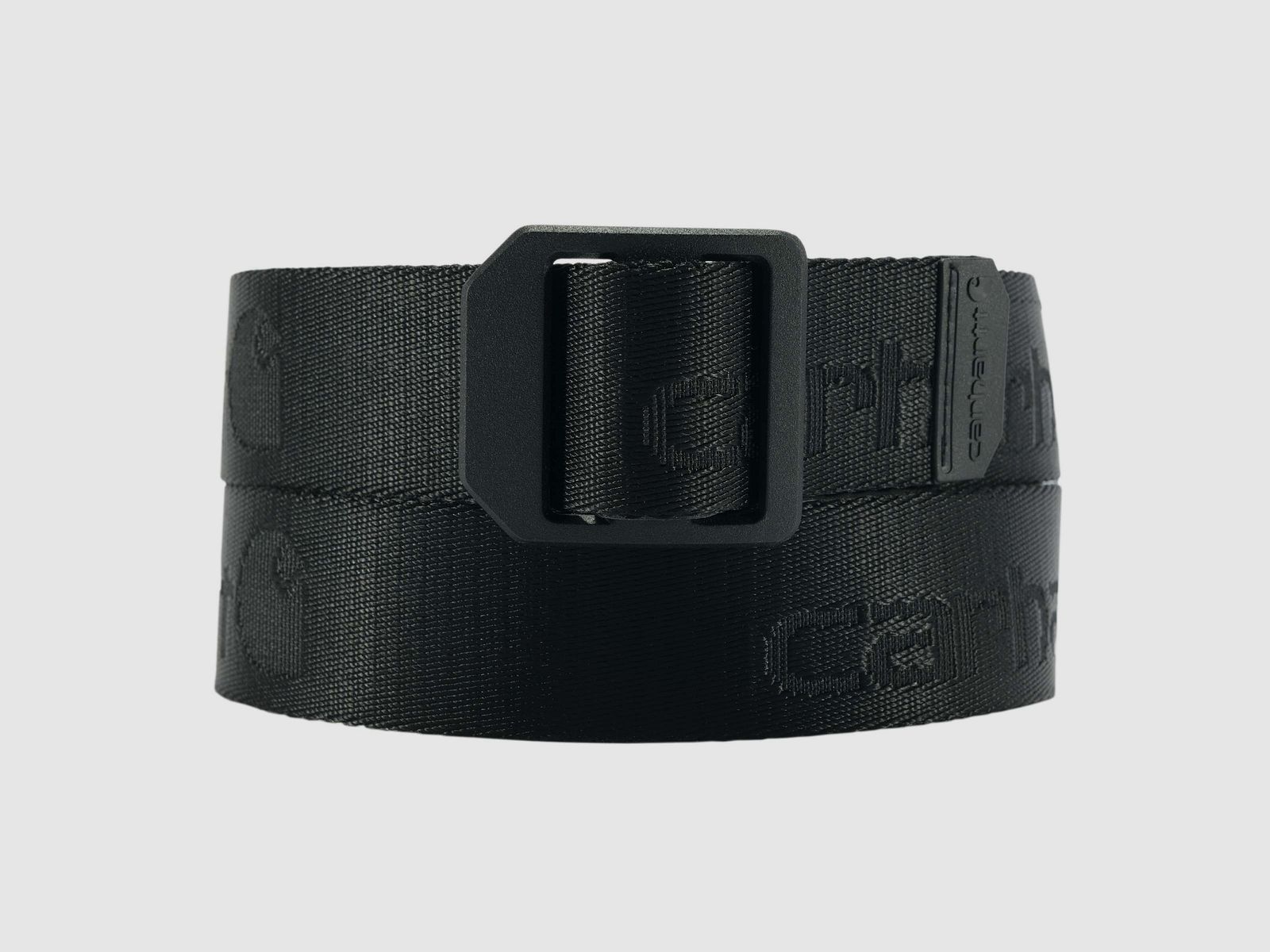 Cinturón de nylon Carhartt para hombre negro XL