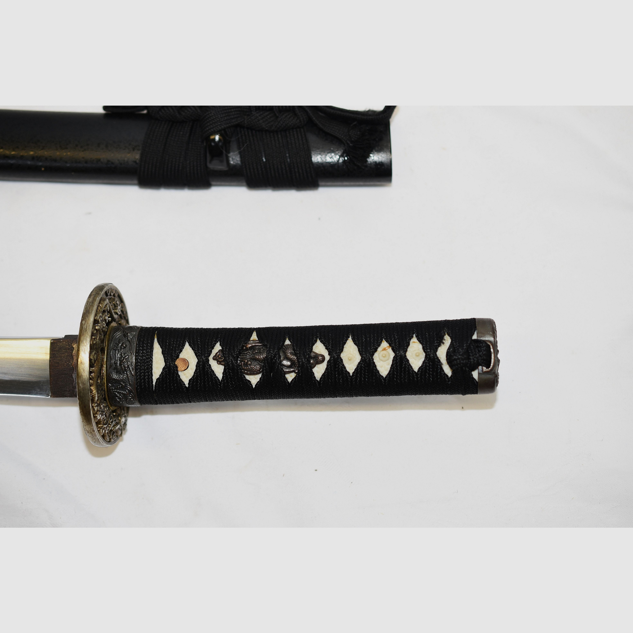 Japans zwaard, Katana, Samurai, roestvrijstalen oefenzwaard