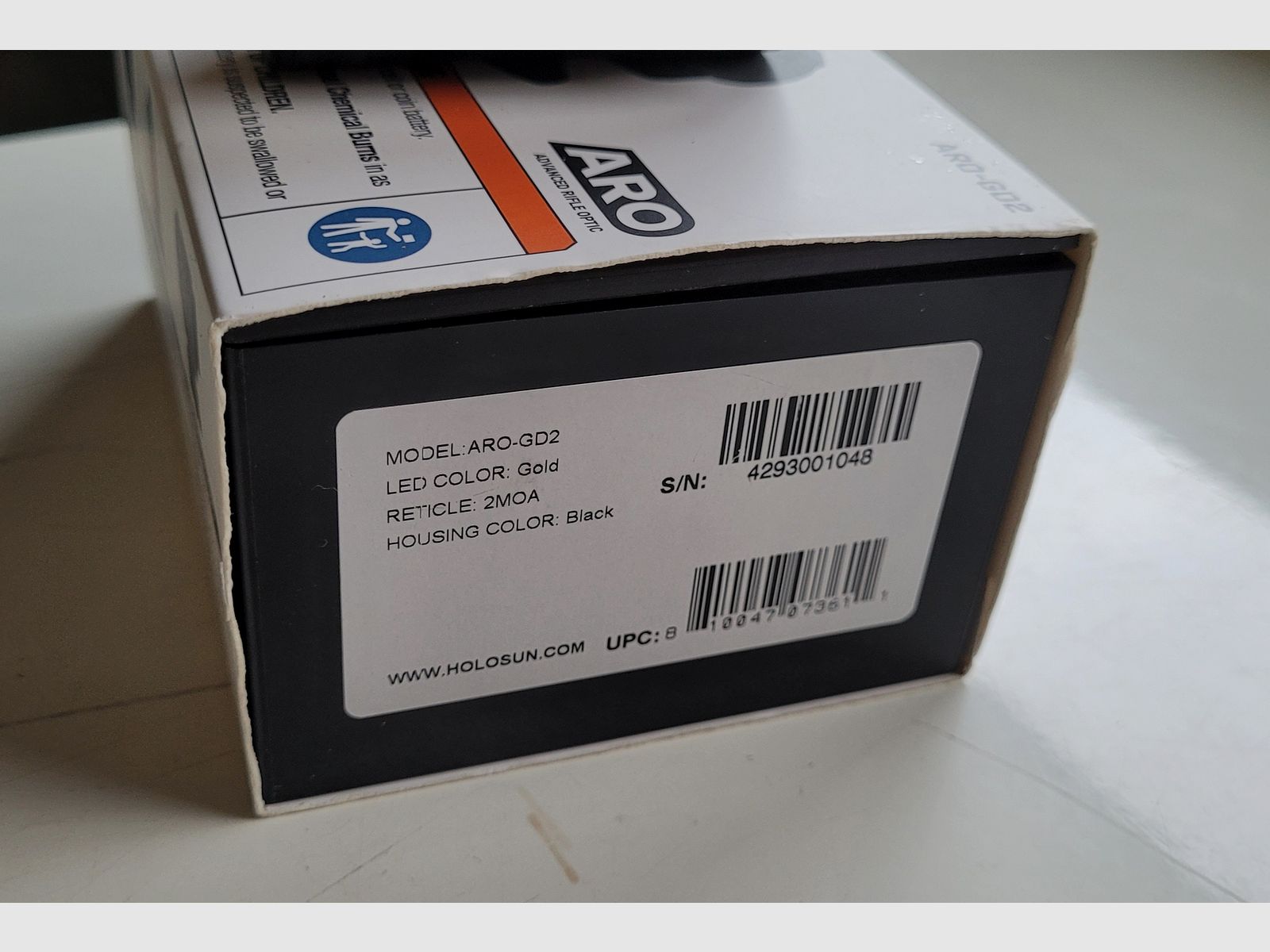 Holosun ELITE ARO-GD2 2moa