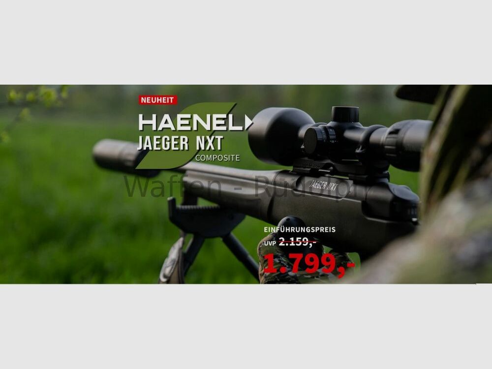 HAENEL Fucile a ripetizione lineare Jaeger NXT in composito