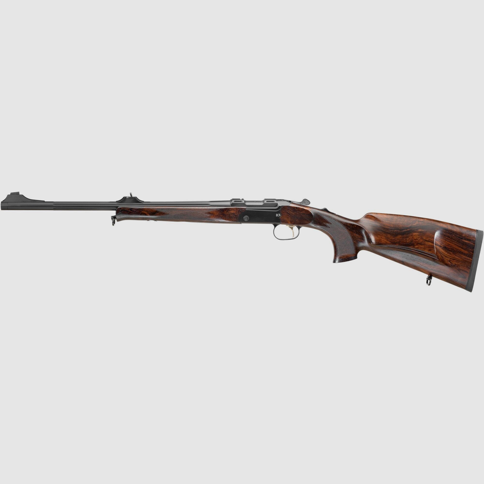 Merkel Kipplaufbüchse K5 Extreme Schweinsrücken, bayerische Backe & Doppelfalz, Kaliber 7x57 R