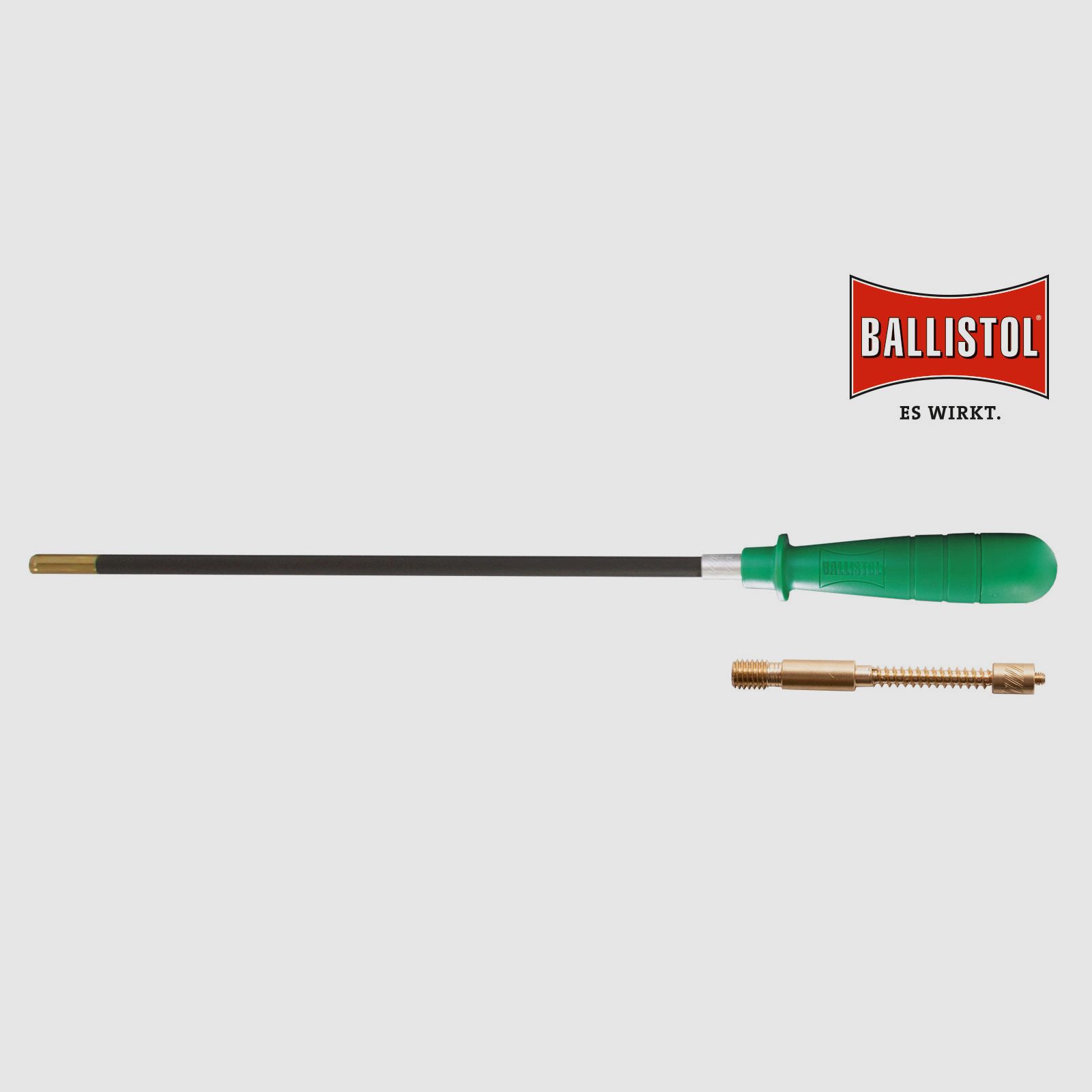 Ballistol carbon cleaning rod short with accessories, Ø 7 mm (M5 internal thread)