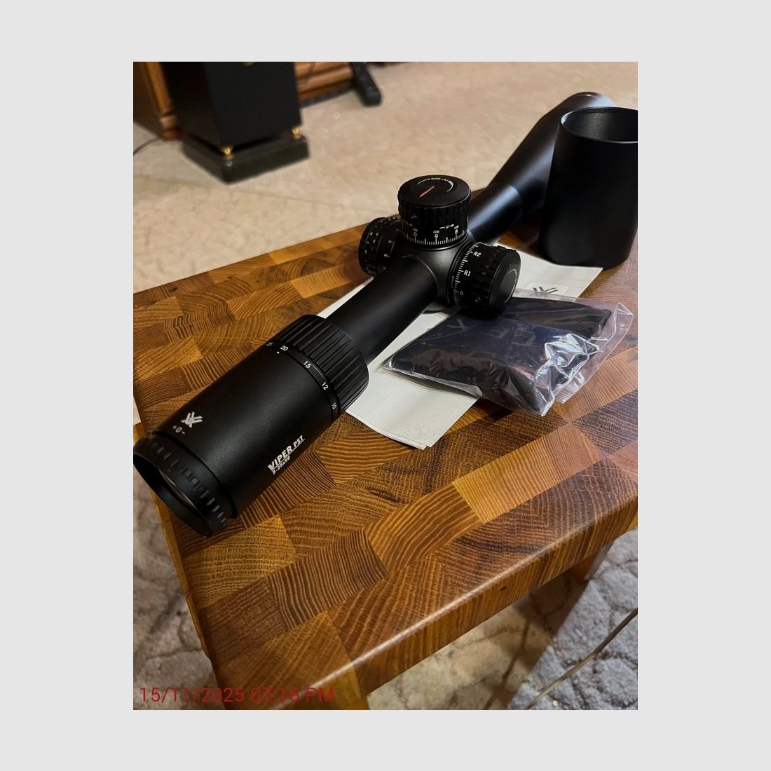 Vortex Viper PSTII 5-25x50 riflescope