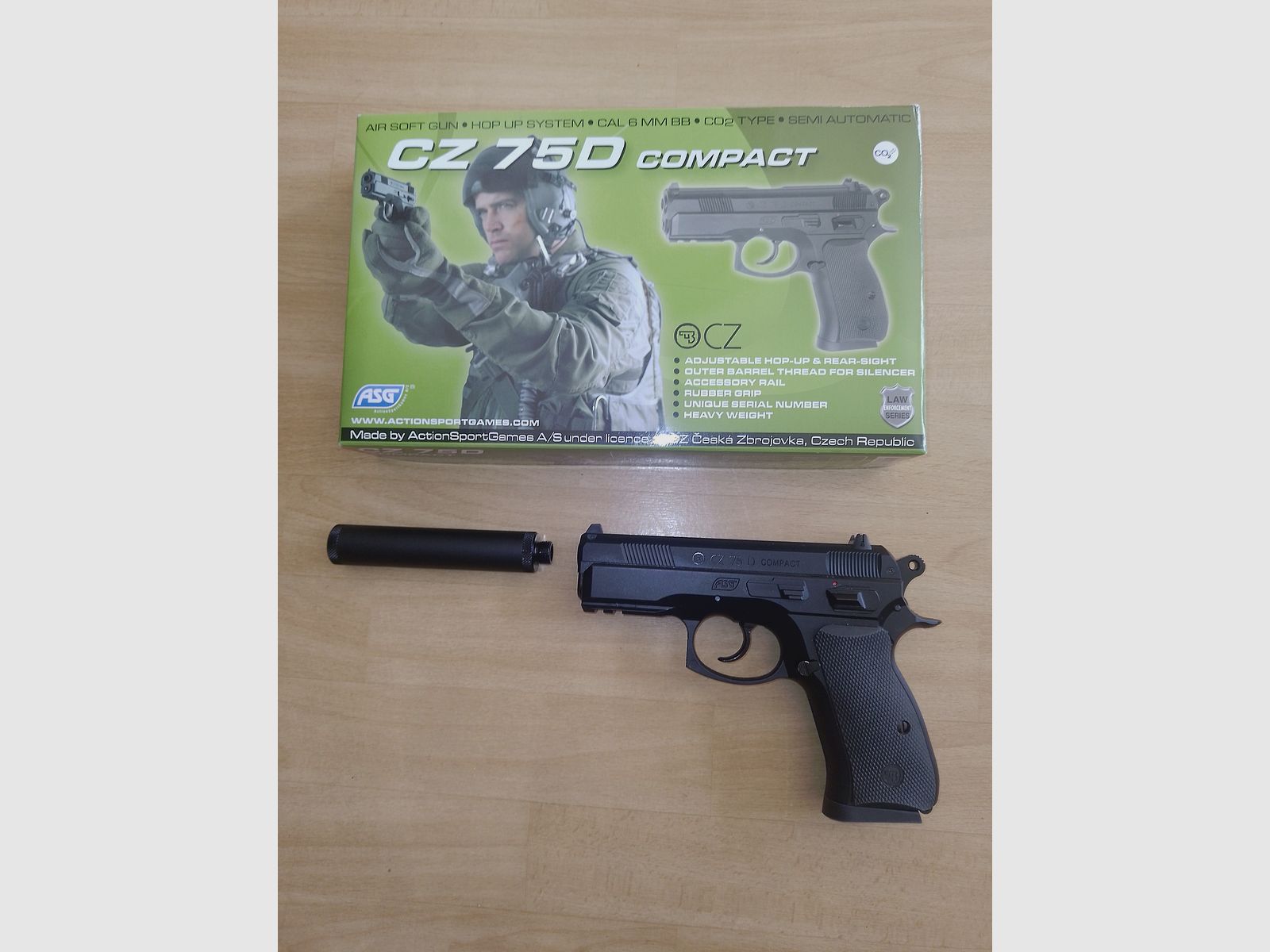 CZ 75 D Compact CO2 