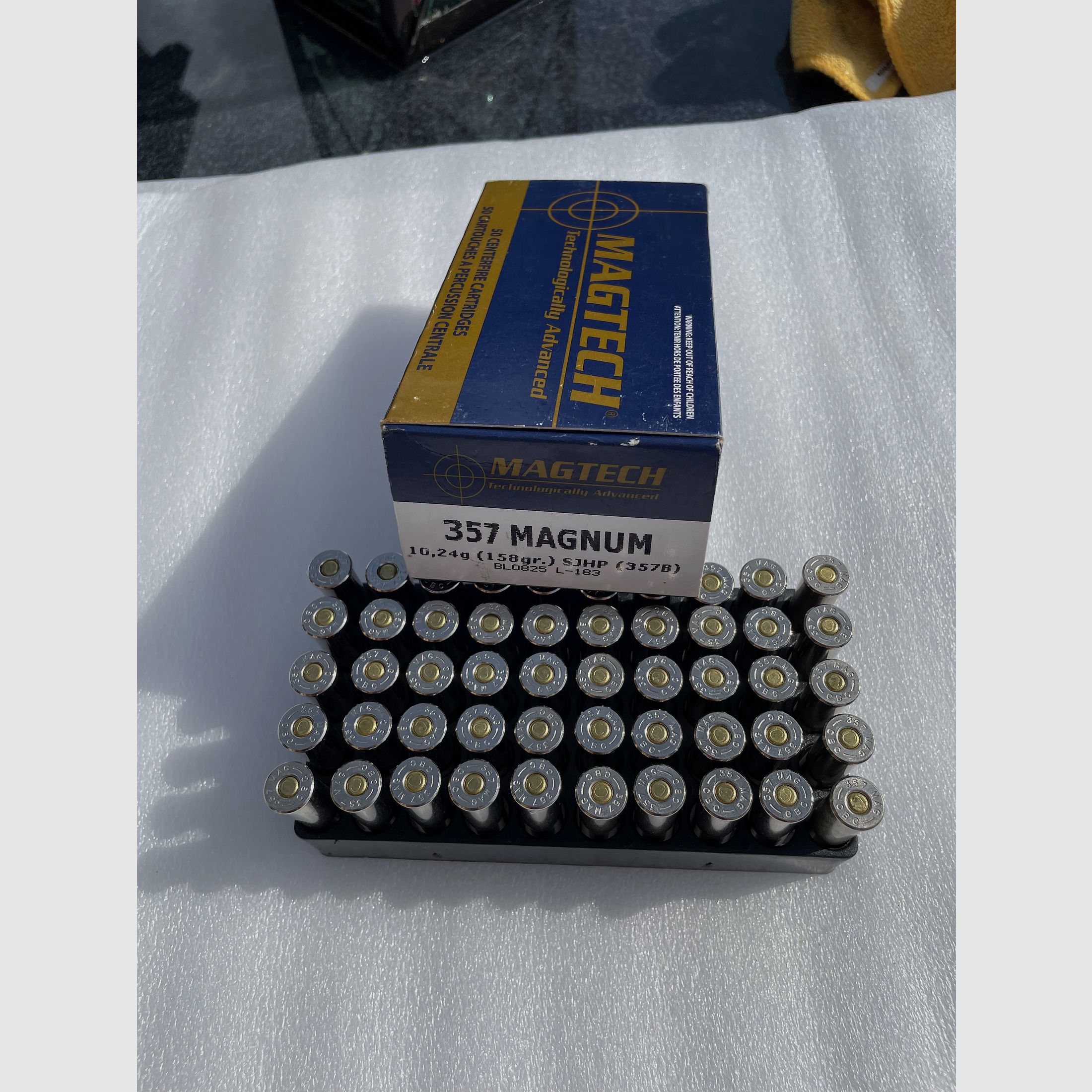 357 Magnum Patronen 1 Pack Munition 