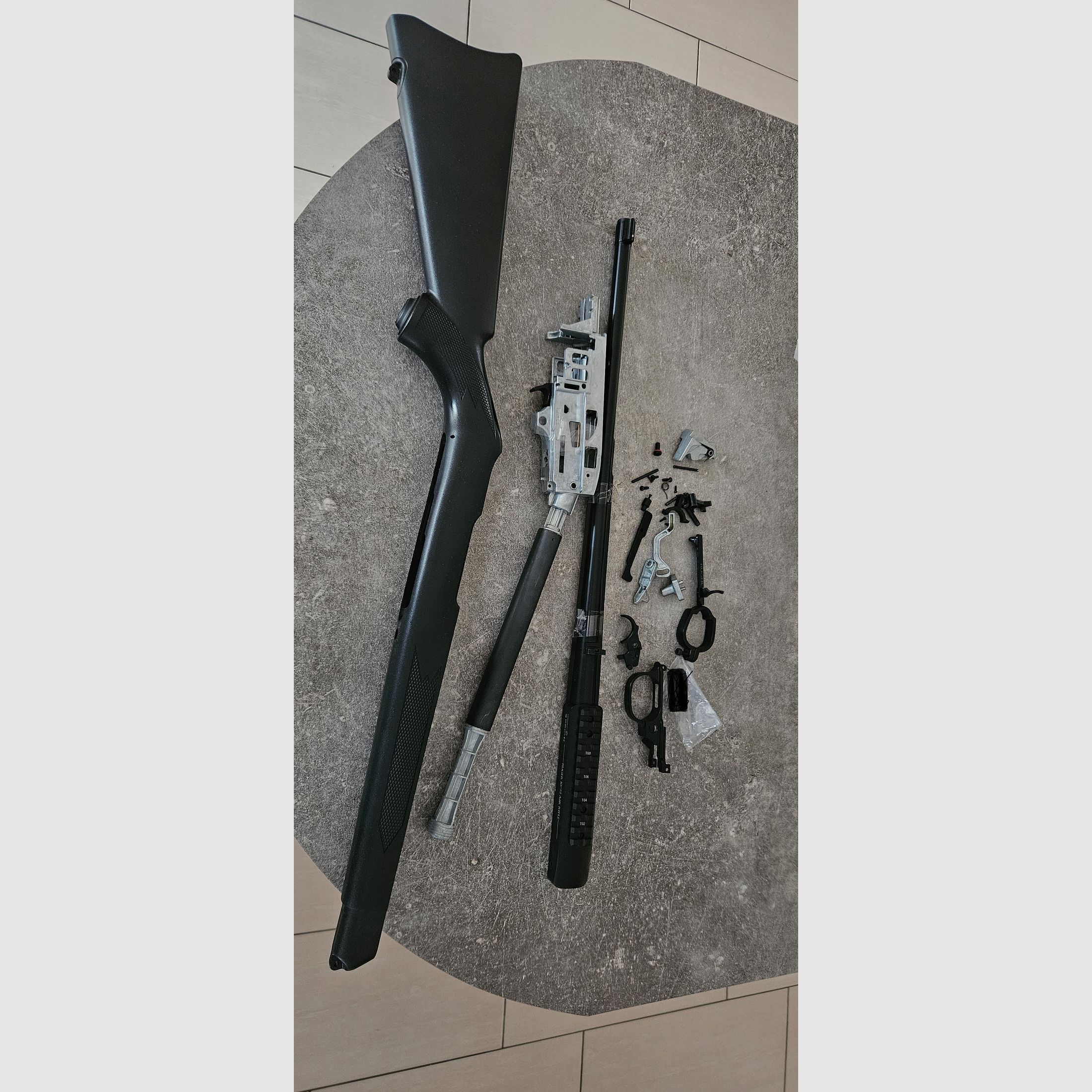 Umarex Ruger 10/22 zerlegt mit Picatinny