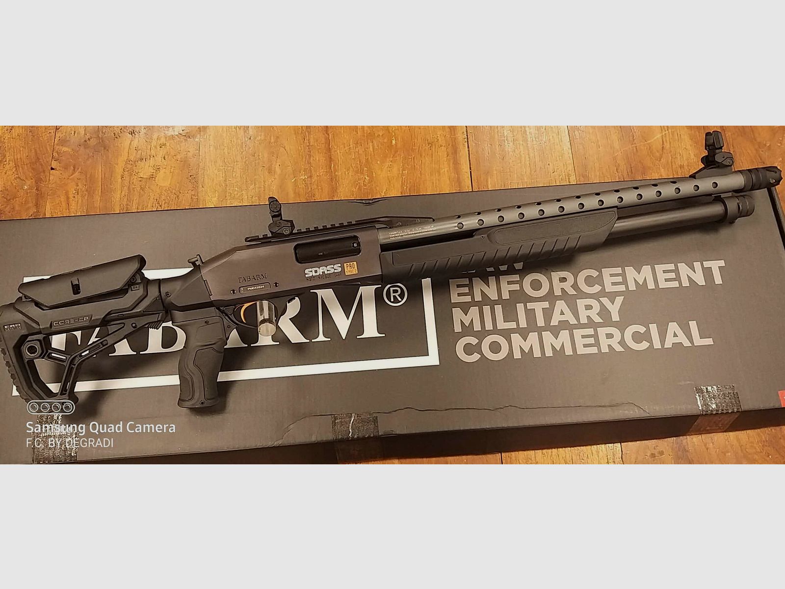 FABARM SDASS PRO STAGE 2 TELESCOPIC CARBON GREY, immagine 5 di 9
