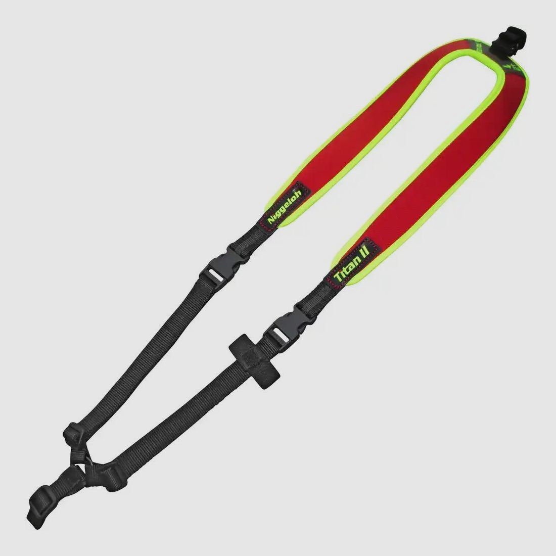 Sangle de fusil à dos Niggeloh Niggeloh Trail Titan II - Jaune-Rouge (Couleur de signal)