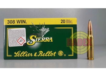 S&B Munition .308 WIN. SBT SIERRA 11,7 g
