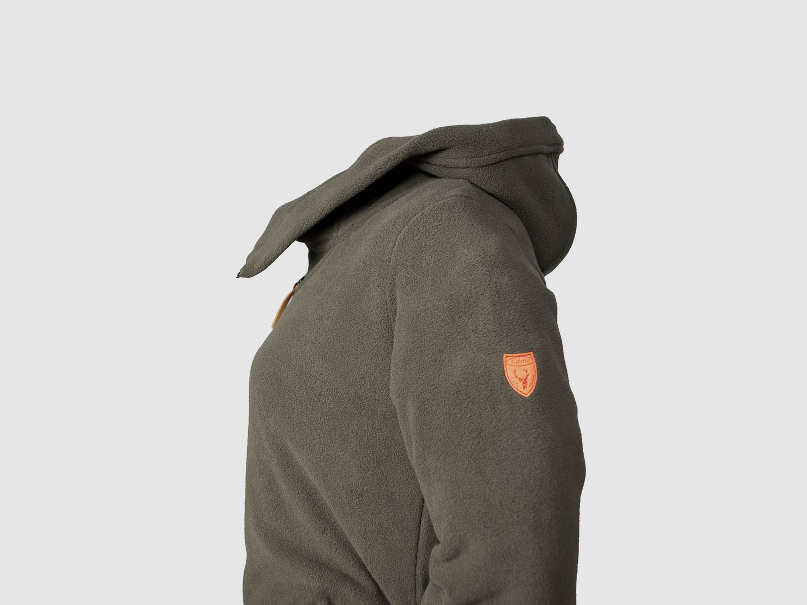 Damen Troyer Hoody - seitlicher Reißverschluss