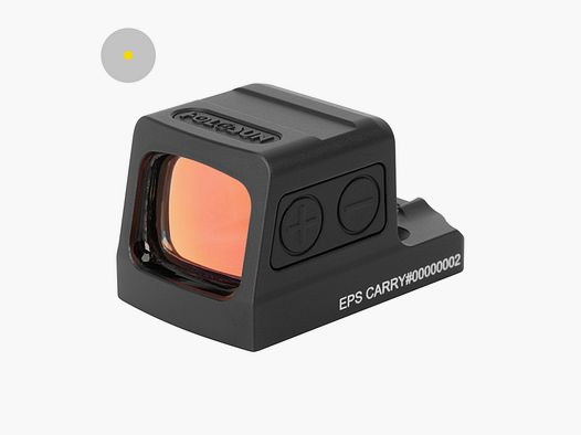 Holosun EPS-CARRY-GD-2 – Celownik kolimatorowy EPS CARRY. Siatka celownicza z kropką 2 MOA. Złoty