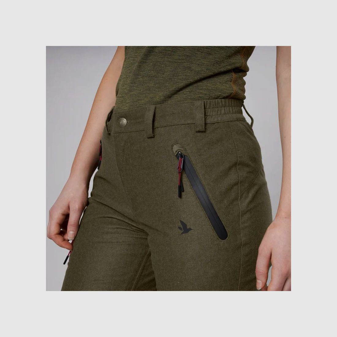 SPODNIE DAMSKIE AVAIL PINE GREEN SEELAND, zdjęcie 4 z 11
