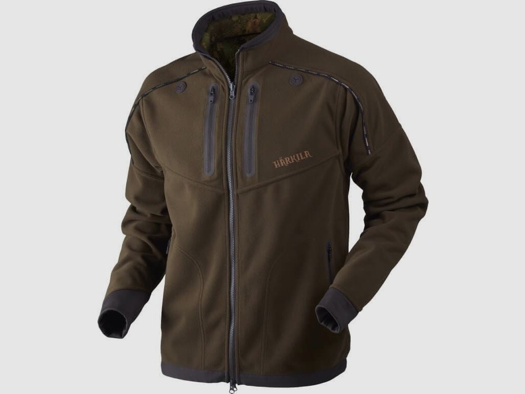 Härkila Lynx Reversible Wende-Fleecejacke