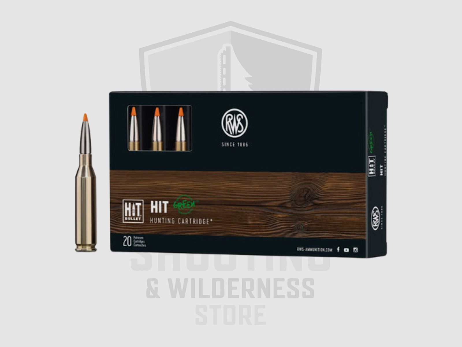 RWS HIT .308 10.7g/165gr 20 Schuss, Bild 1 von 2