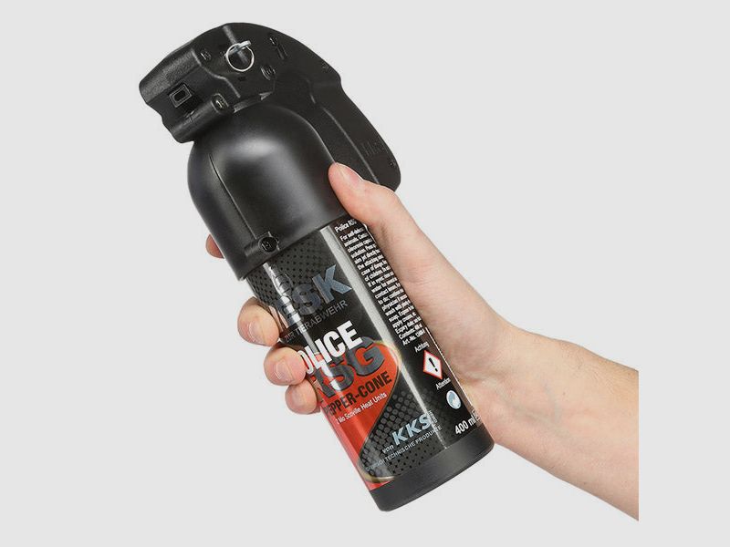 VESK - RSG POLICE pepper spray - wide spray - 400ml, image 5 of 6