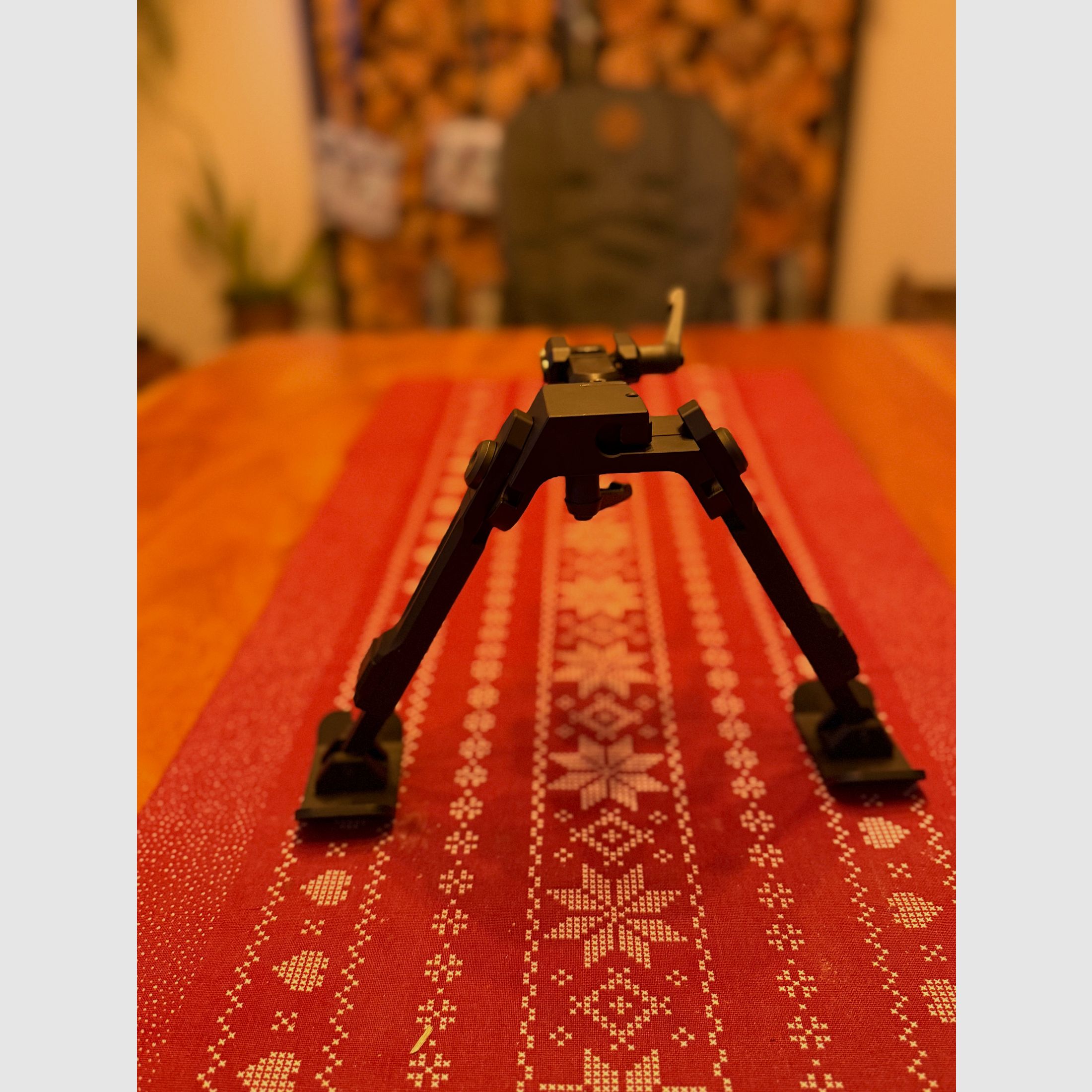 Fortmeier bipiede H171 – montaggio a 6 ore incluso adattatore Picatinny