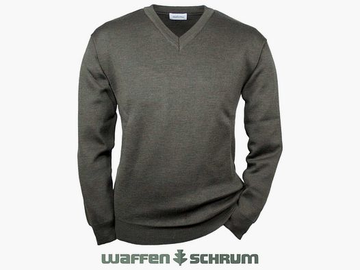 Hubertus Pullover V-neck Olive