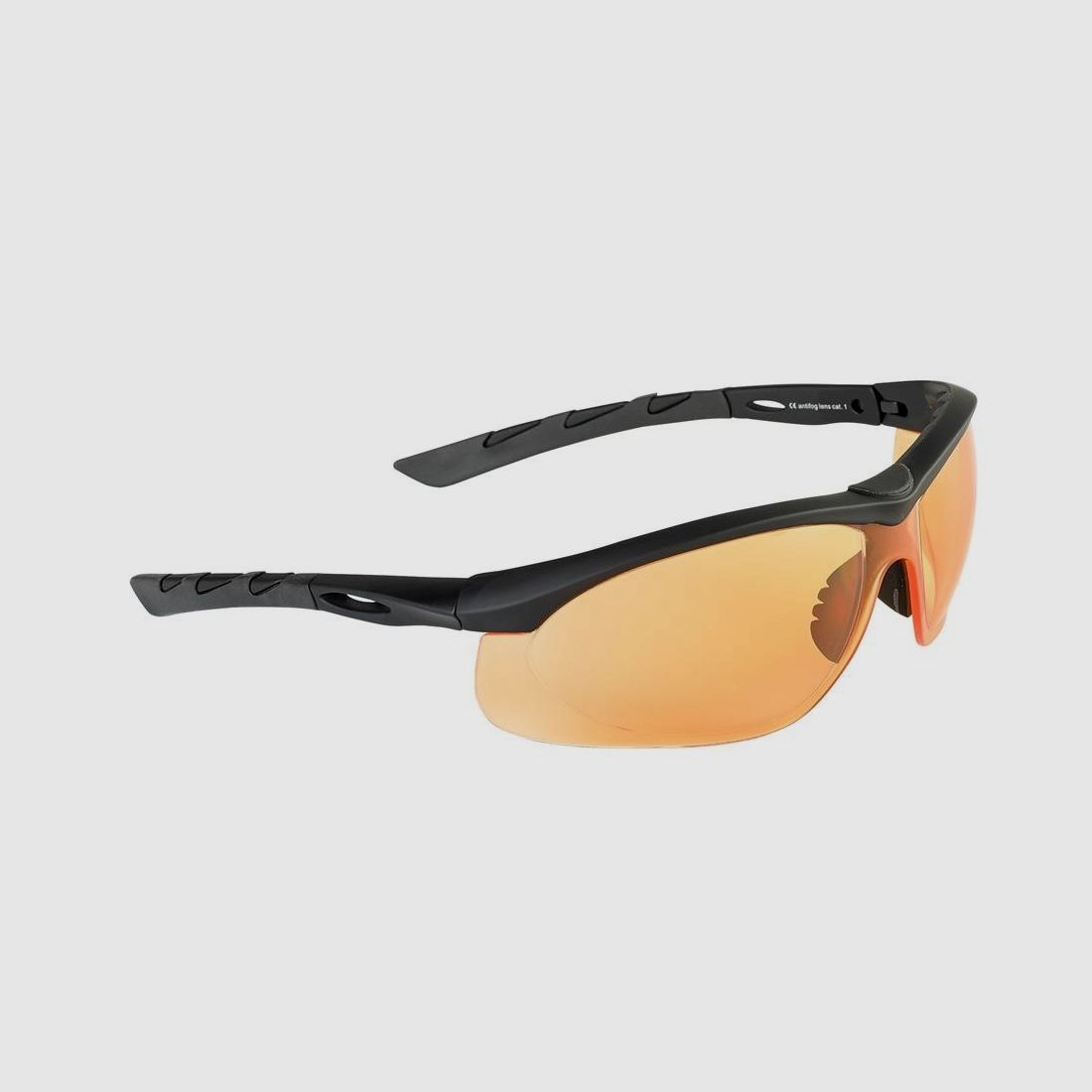 SwissEye Tactical Brille Lancer rubber black - orange