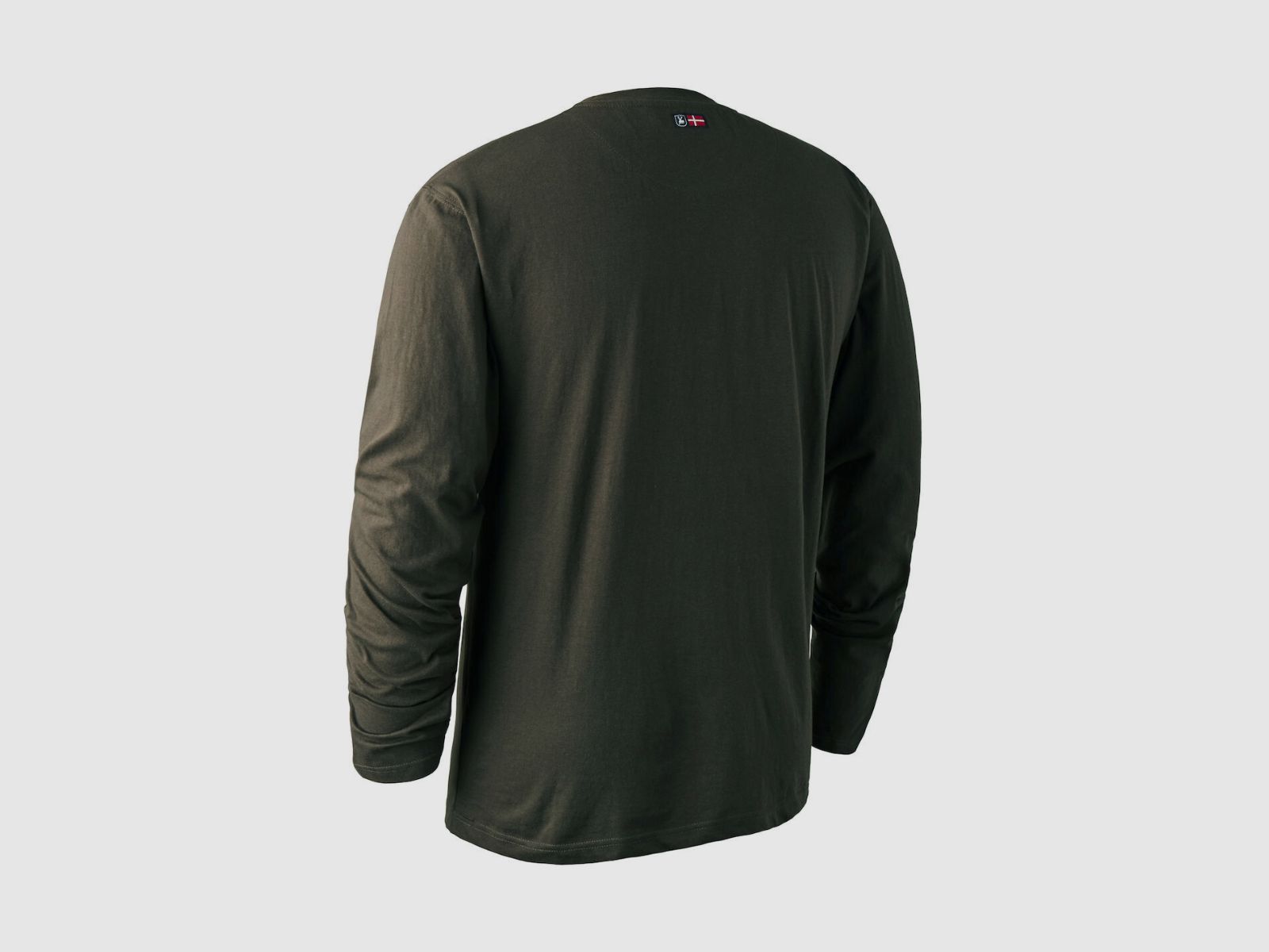 DEERHUNTER Logo T-Shirt with long sleeves