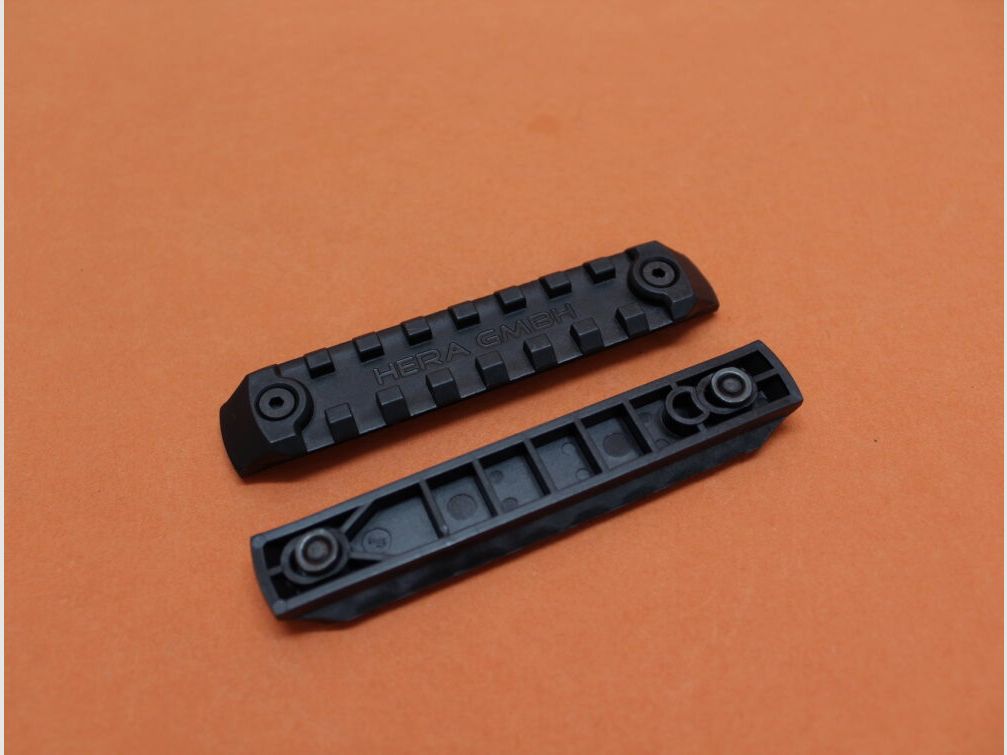 HERA HERA PKRS Polymer KeyMod Rail System (18.01.01) Polymer Black VE 2 Stück/ Picatinnyschiene