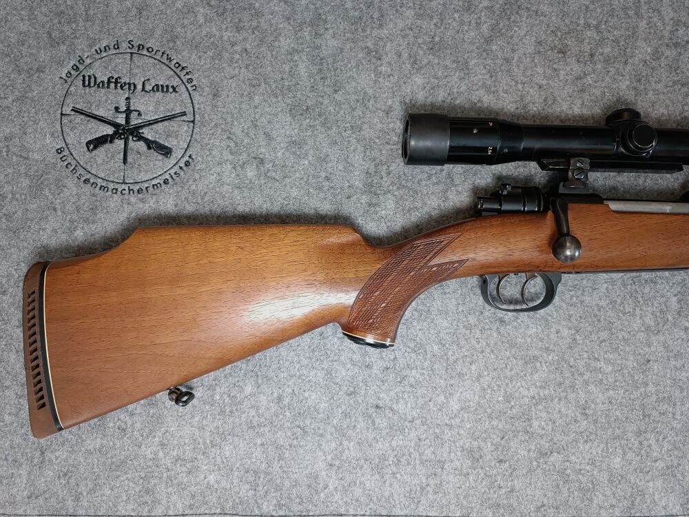 Waffen Grunder Thun	 Mauser K98 im schweizer Kaliber mit ZF Diavari D 1,5-6x42