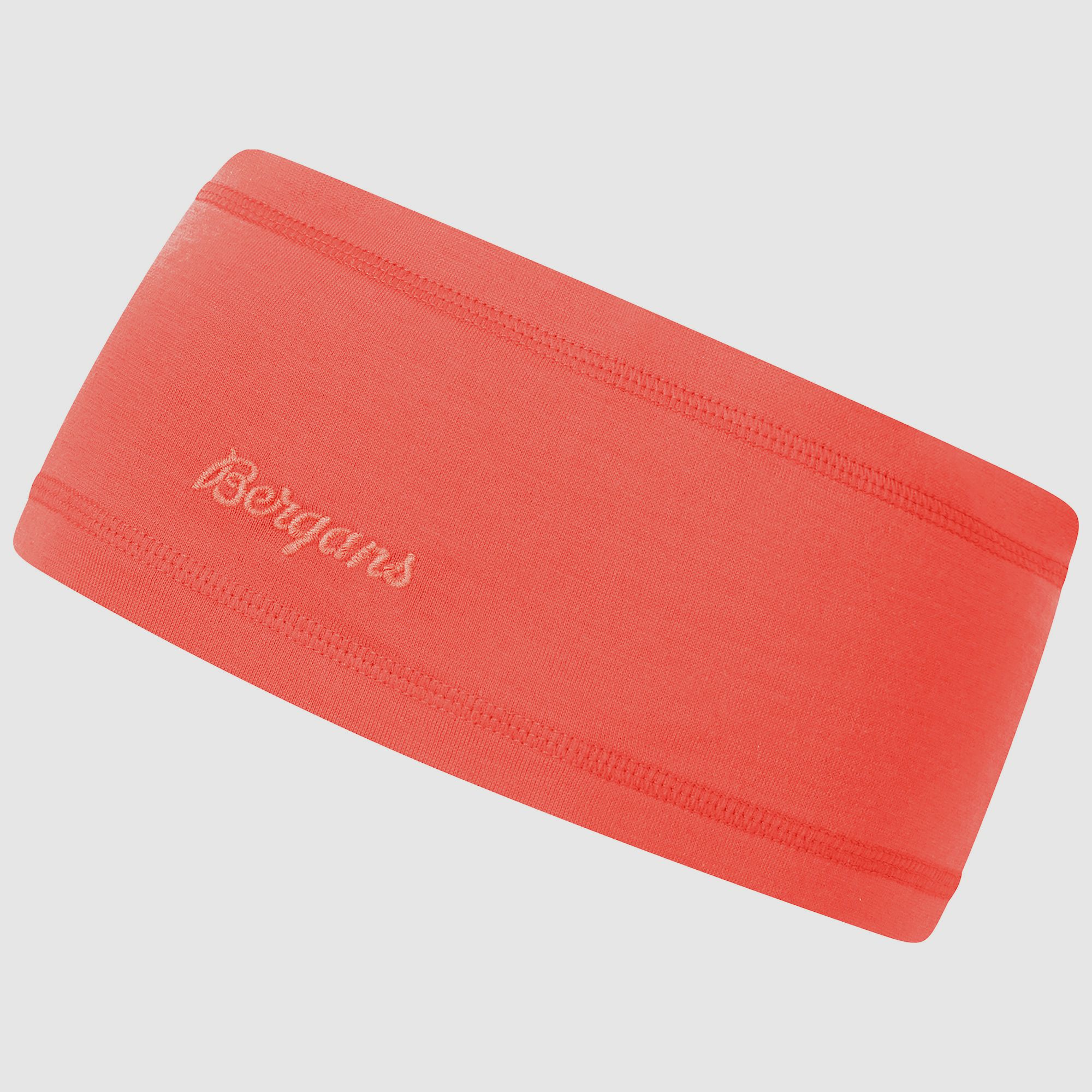 Bergans Bergans Wool Headband Peachy Red 56