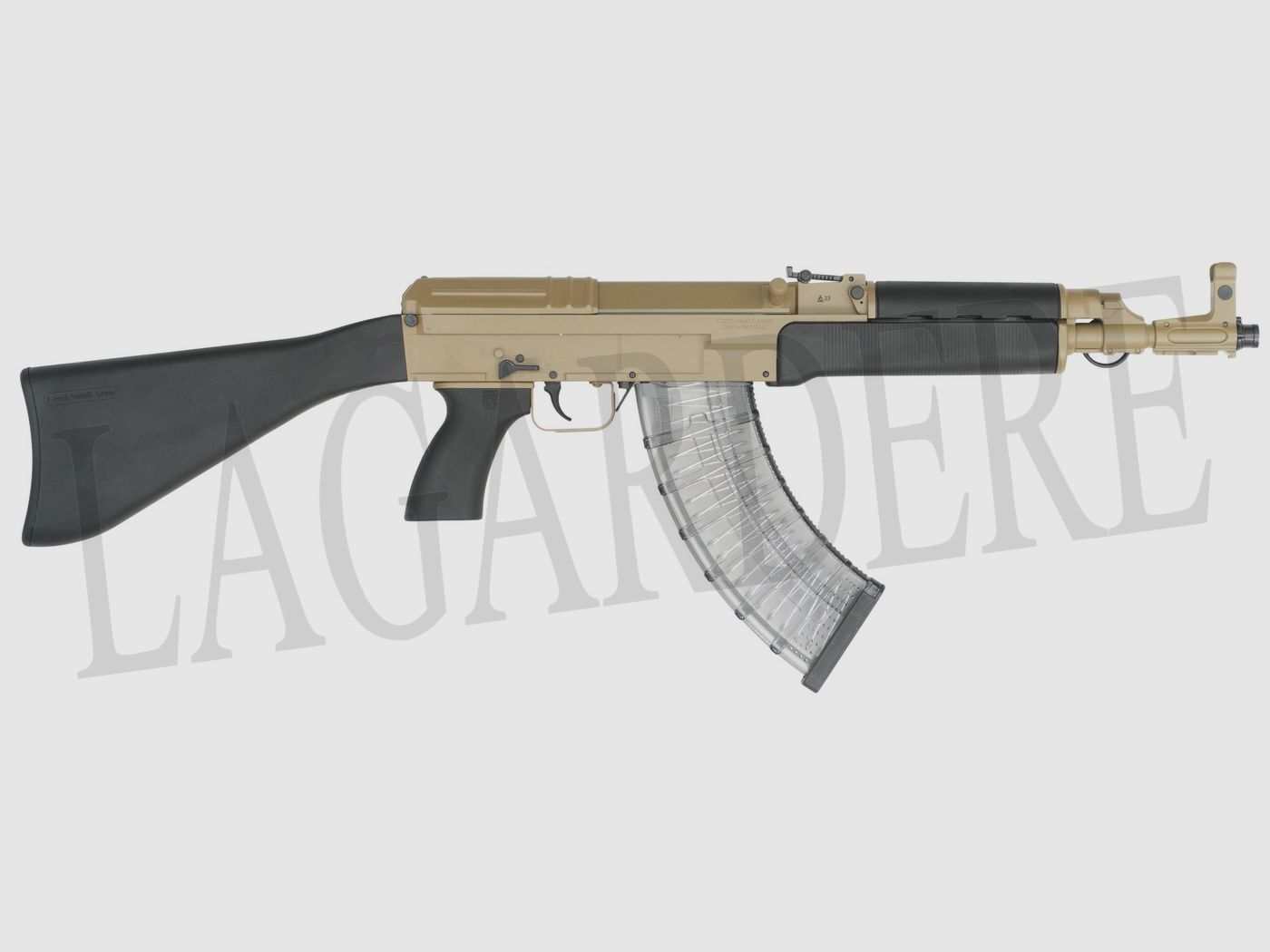 CZECH SMALL ARMS VZ 58 SPORTER REPEATER TAN FESTER SCHAFt (SEMI-AUTOMATISCHES STURMGEWEHR)