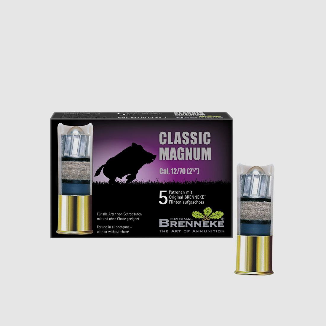 Brenneke Classic Magnum .12/70 31,5g 5 Patronen