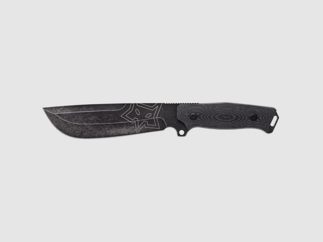 Vaststaand Mes Zwart Model FOX NATIVE BUSHCRAFT Art. FX-611 FOX, afbeelding 3 van 3