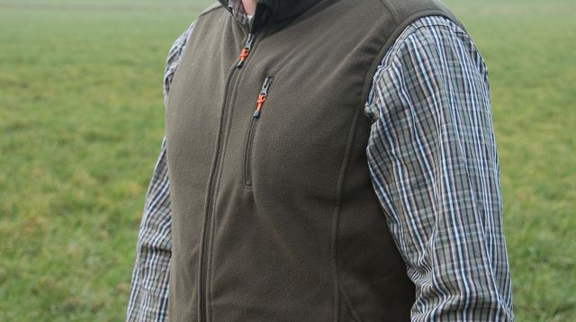 Alpenheat Heizweste FIRE-FLEECE in AJ4G Olivgrün