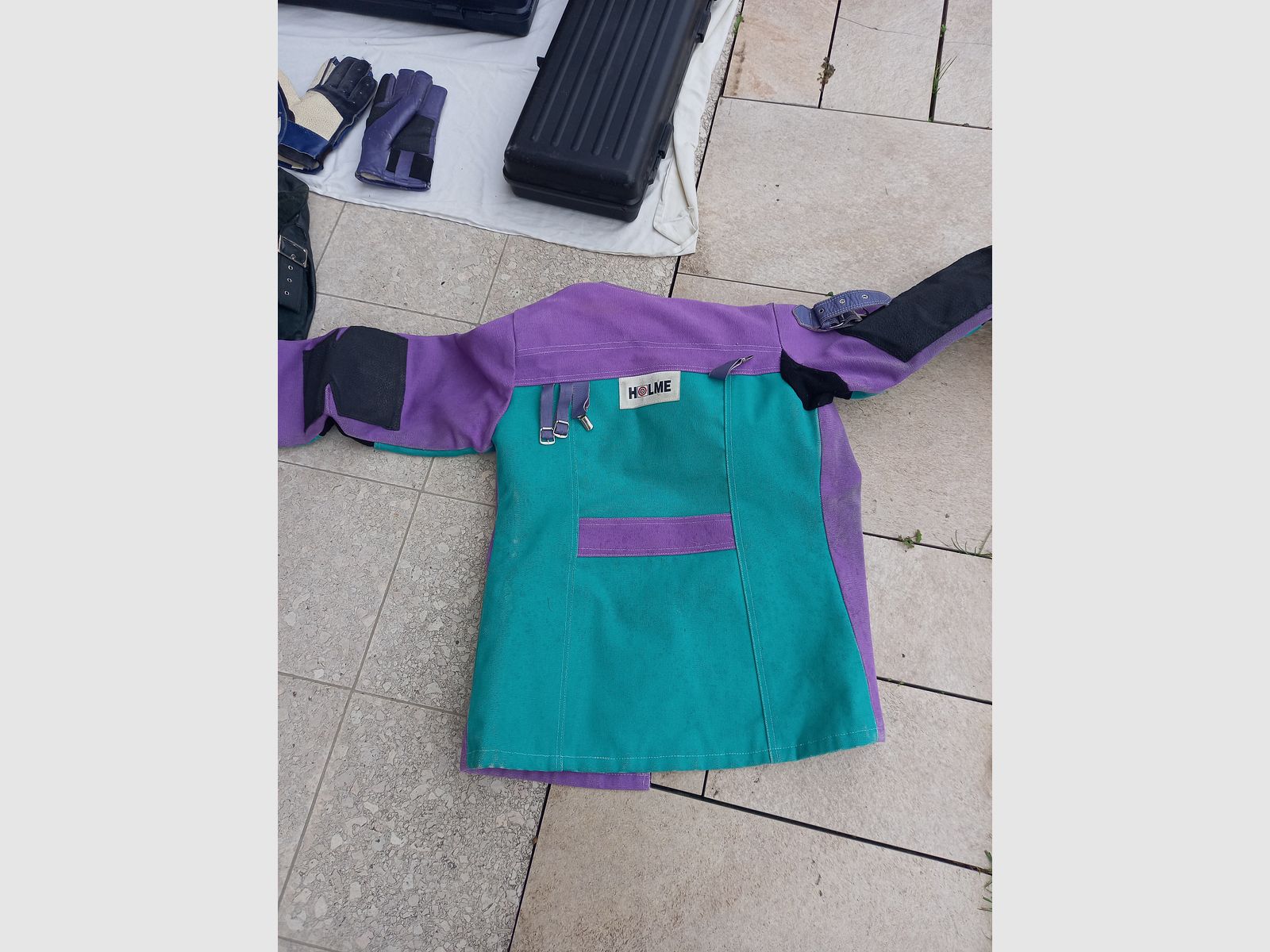 Shooting jacket shooting glove bag case for air rifle air rifles