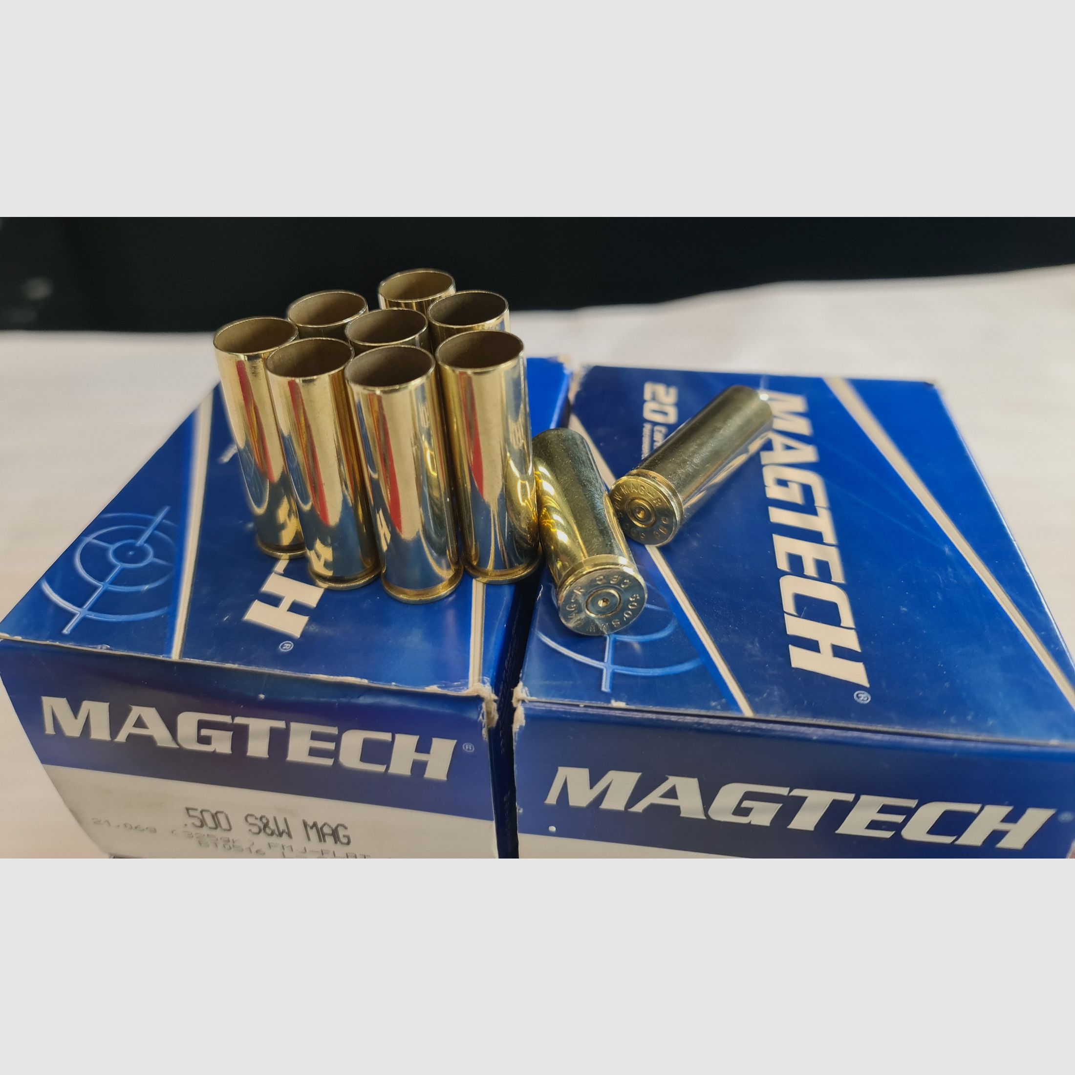 .500 S&W Magnum Wiederlader Material