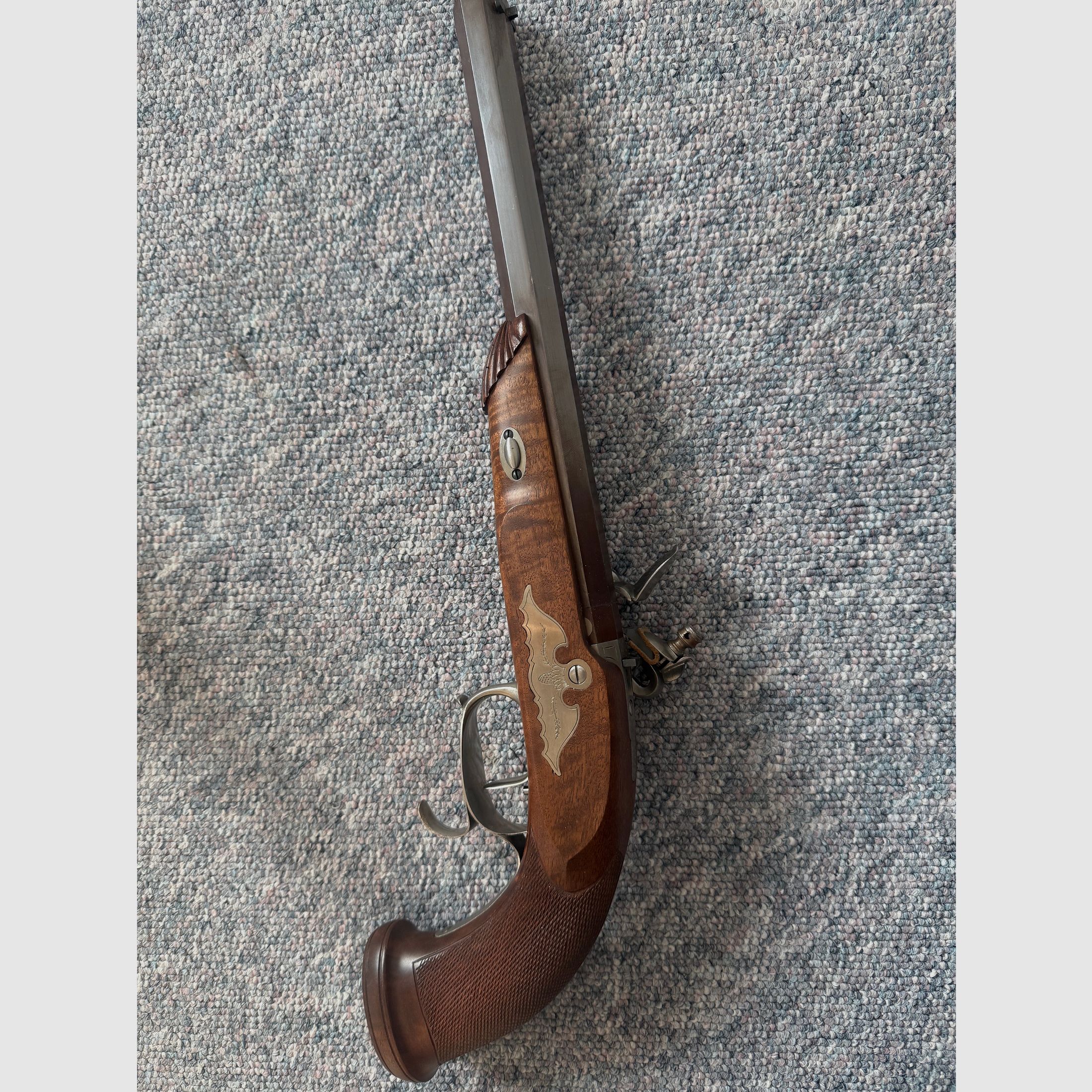 Steinschloss  Pistole  Cal.44 LePage Pedersoli , wie neu