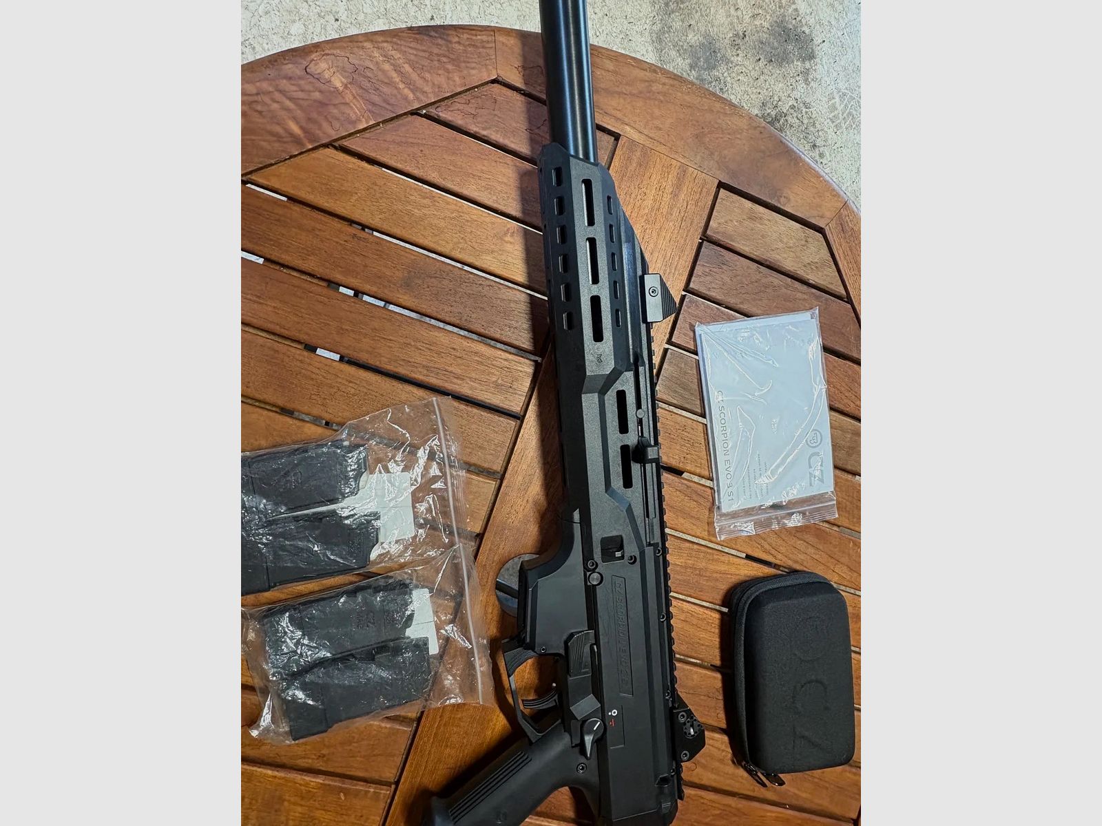 CZ Scorpion EVO3 S1 Carbi, 9mm Luger