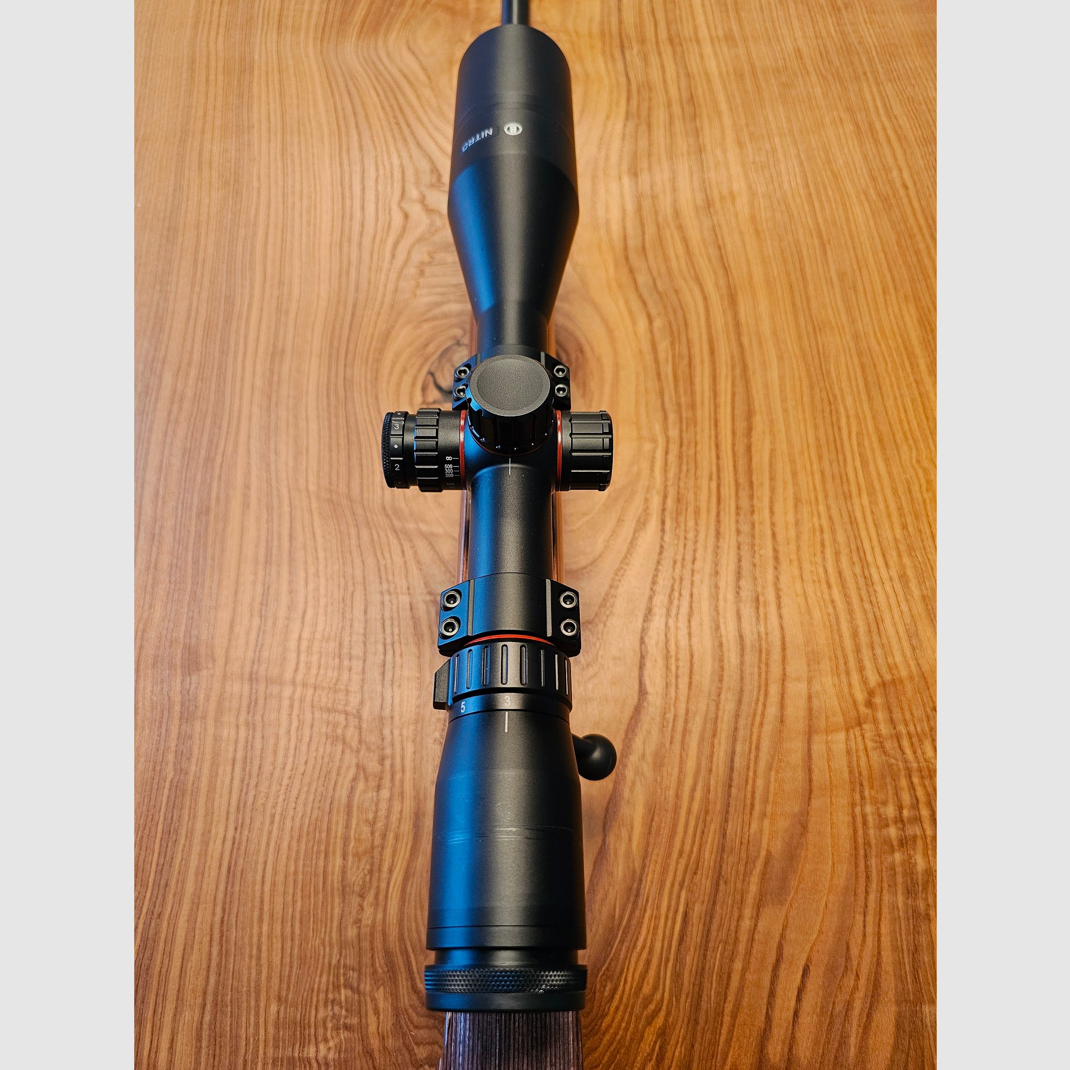 CZ 455 Varmit Thumbhole .17 HMR with Bushnell Nitro 3-18×56