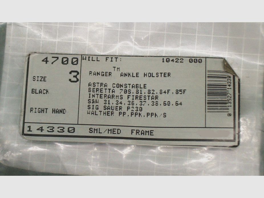 Bianchi Ranger Schienbein-Holster Model 4700