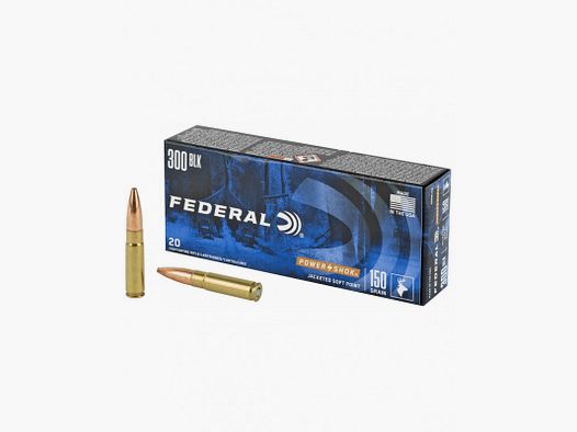 FEDERAL Power-Shok - 300 AAC Blk - 150 grains - SP