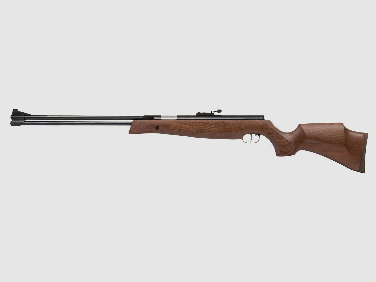 Starrlauf Luftgewehr Weihrauch HW 77 Buchenholzschaft Kaliber 4,5 mm (P18)