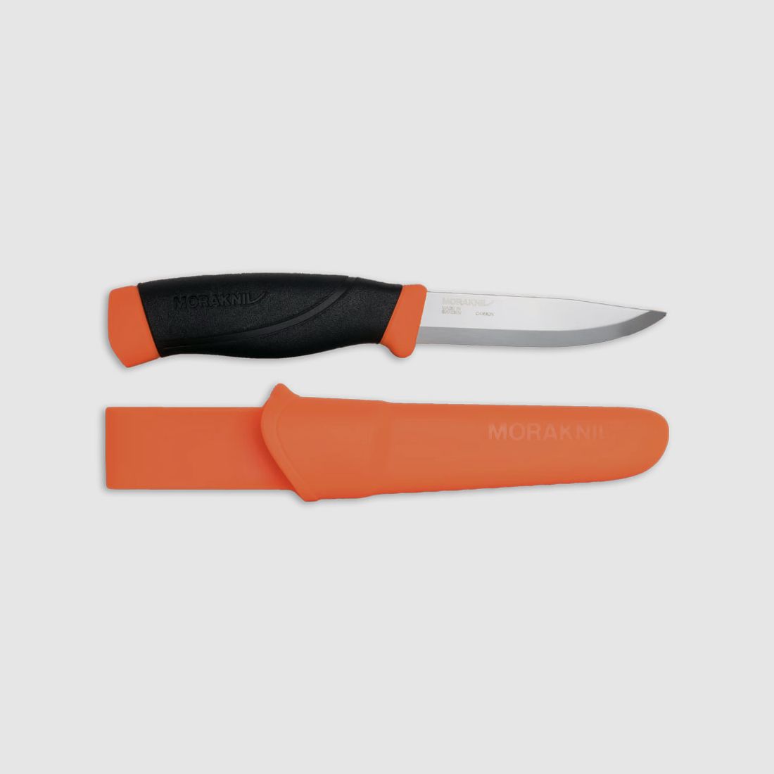MORA COMPANION ZWART/ORANJE INOX
