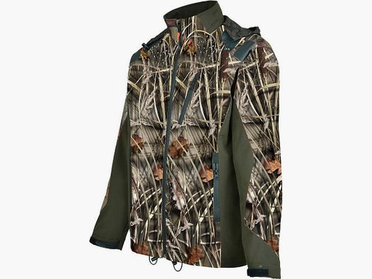 JAGD-JACKE PERCUSSION SOFTSHELL GHOSTCAMO WET GRÖSSE L