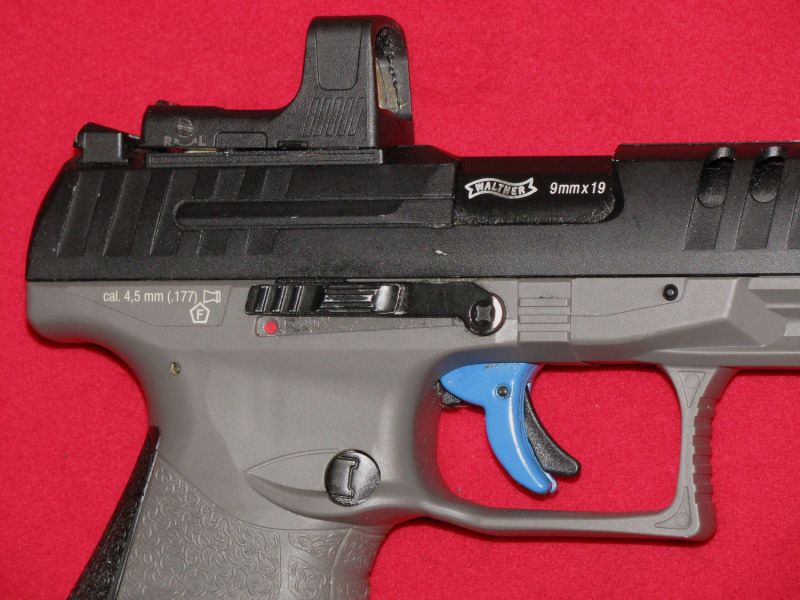 WALTHER CO2 Pistole, eine WALTHER Q5 MATCH in 4,5mm mit F - Zeichen