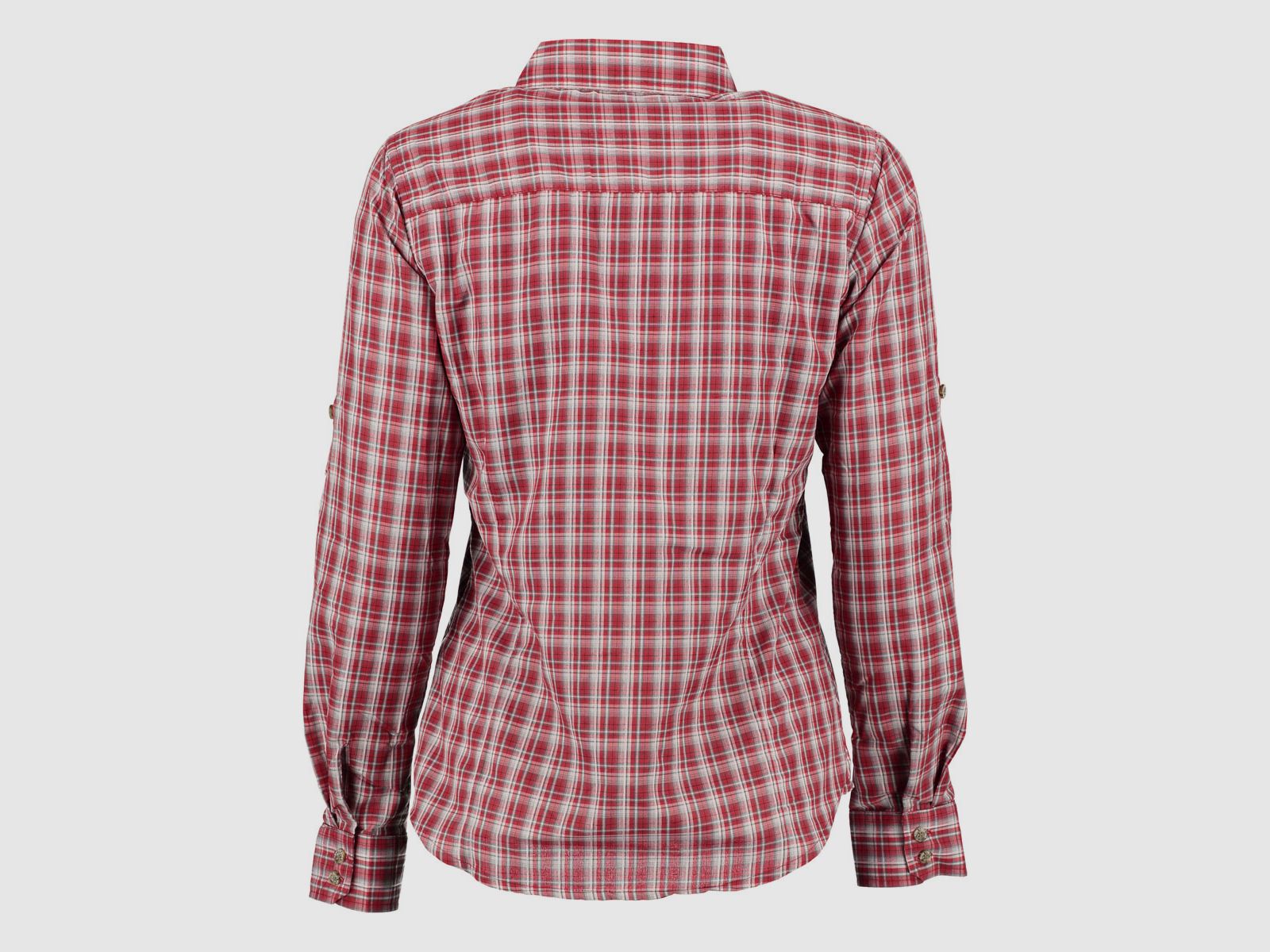 Orbis Textil Damenbluse 1/1 Arm Mittelrot - 38