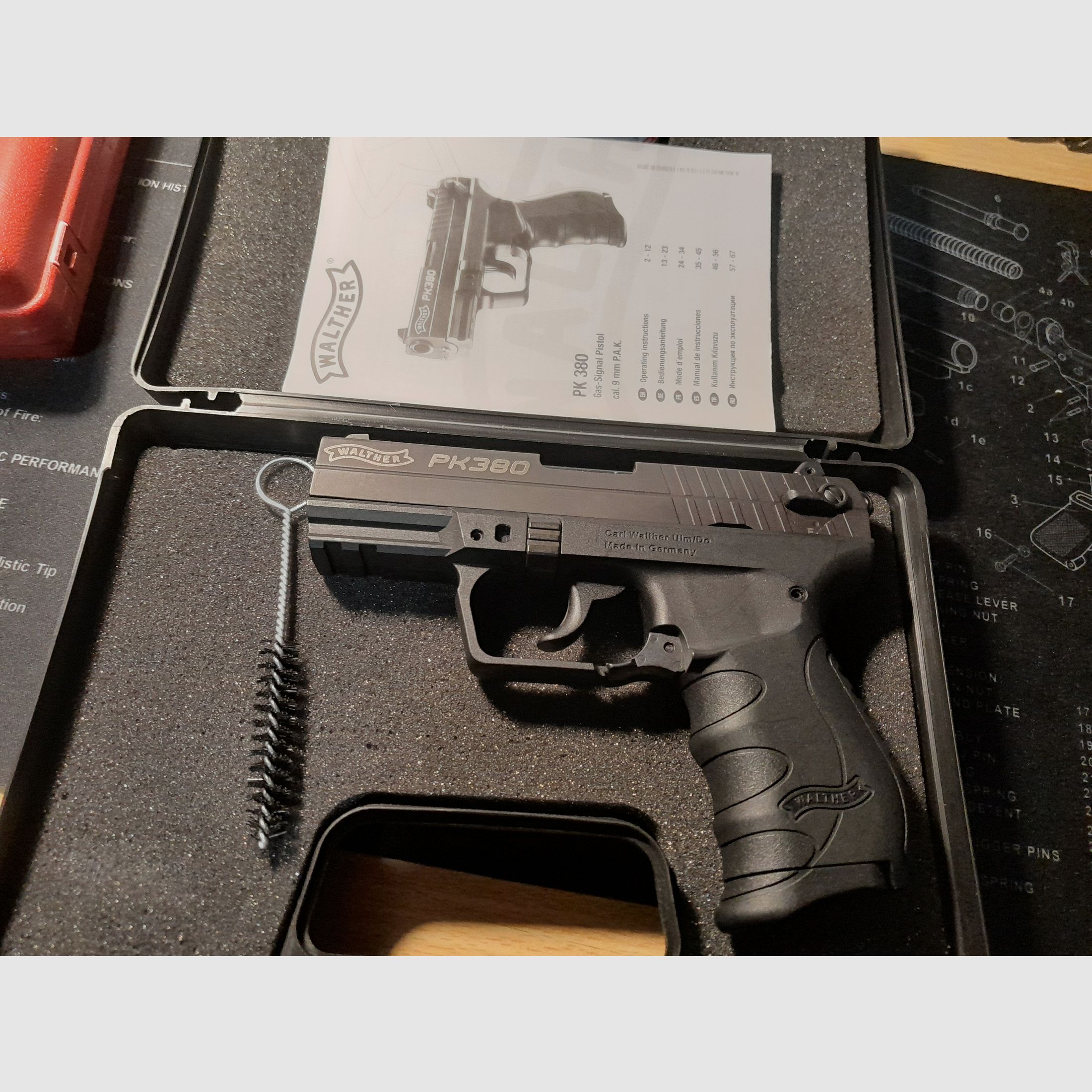 Walther Pk380 9mm pak Schreckschuss